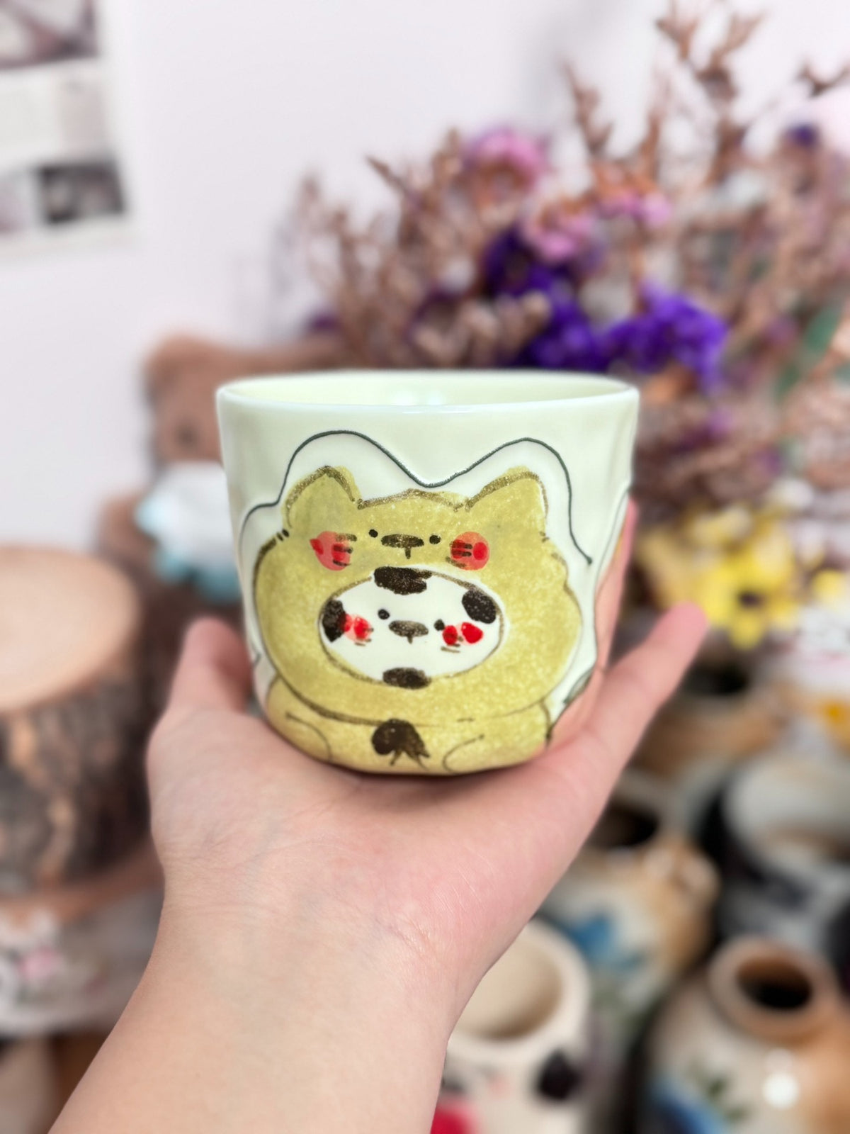 Handmade Ceramic Coffee Cup 250ml