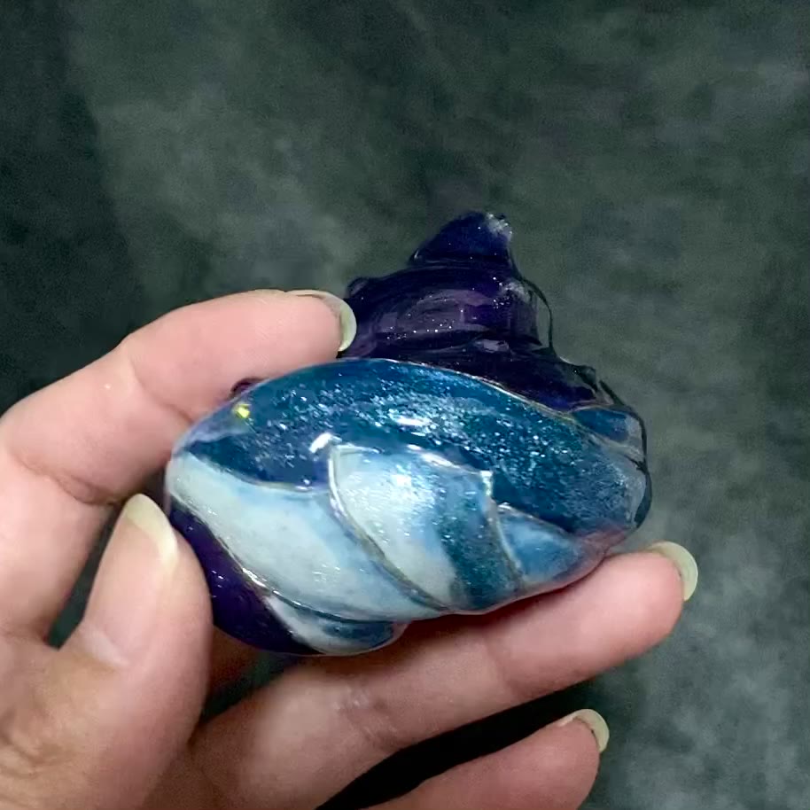 Hermit Crab Relief Shell Ocean Design