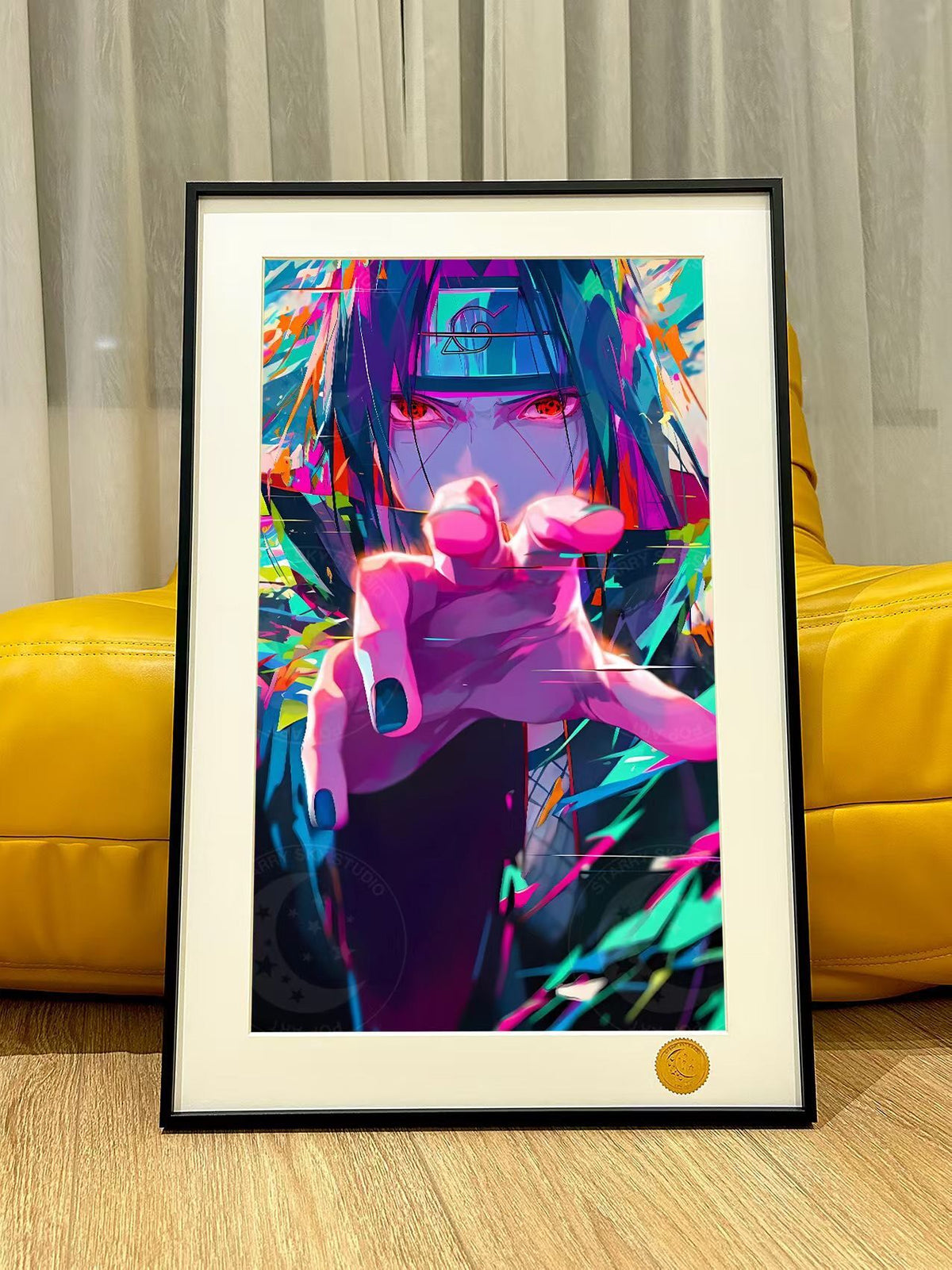 Itachi Uchiha Framed Art Print 45x30cm