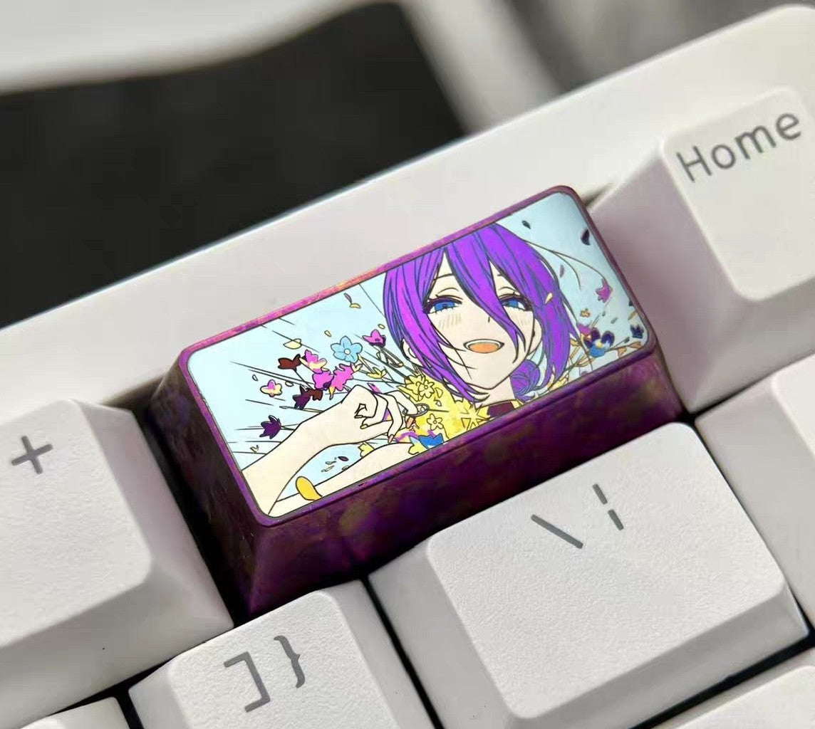 Chainsaw Man Reze 2u Titanium Alloy Keycap