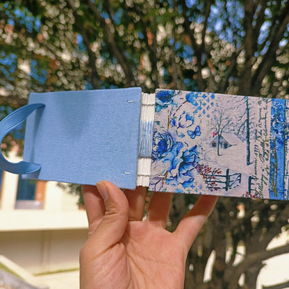 Handmade Watercolor Sketchbook 10x7cm 300gsm Semi-Cotton Paper 46 Pages