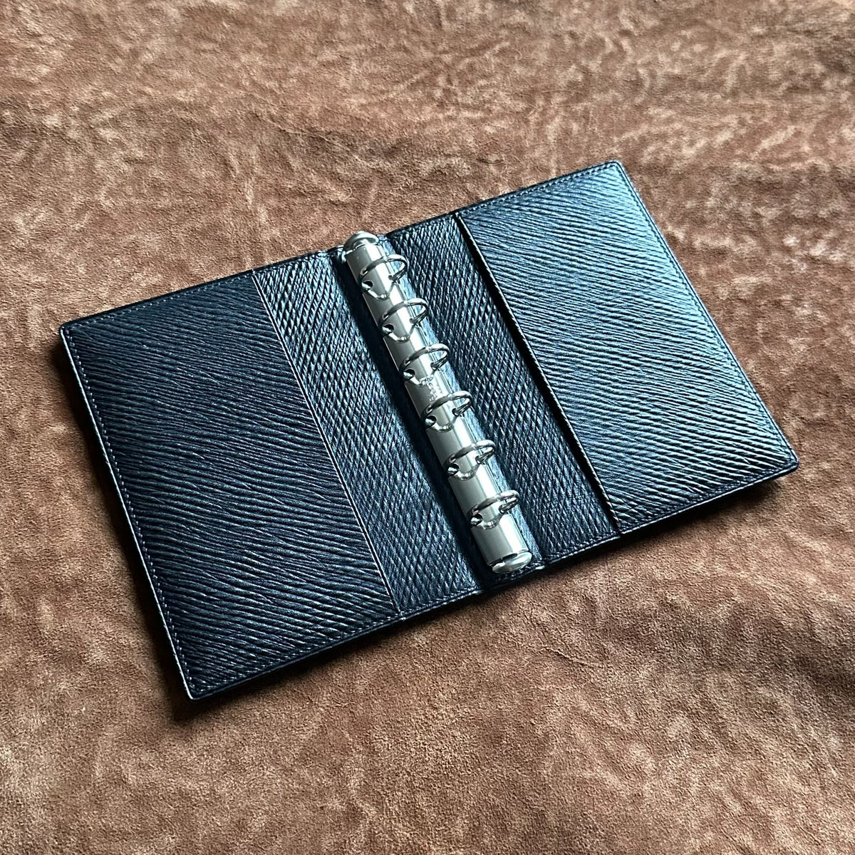 A7 Shipwreck-Leder Ringbuchnotizbuch