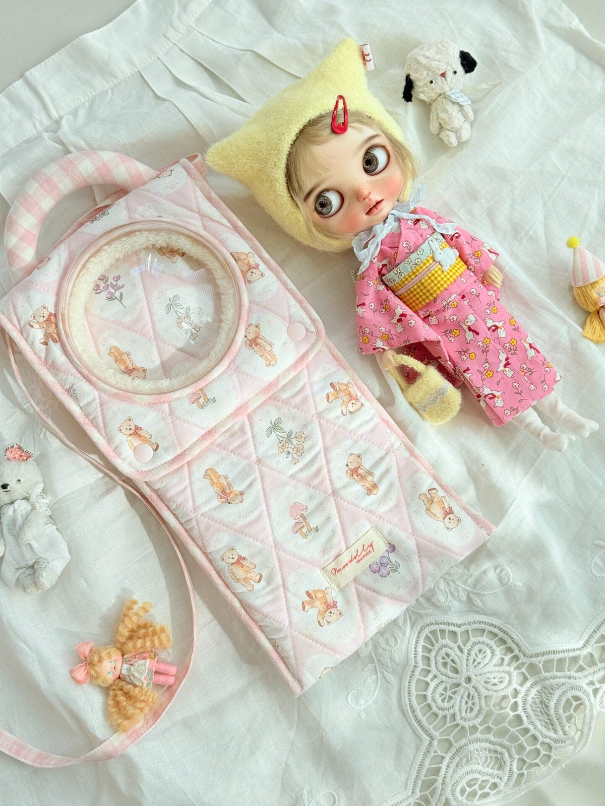 Doll Carrying Case with Viewing Window