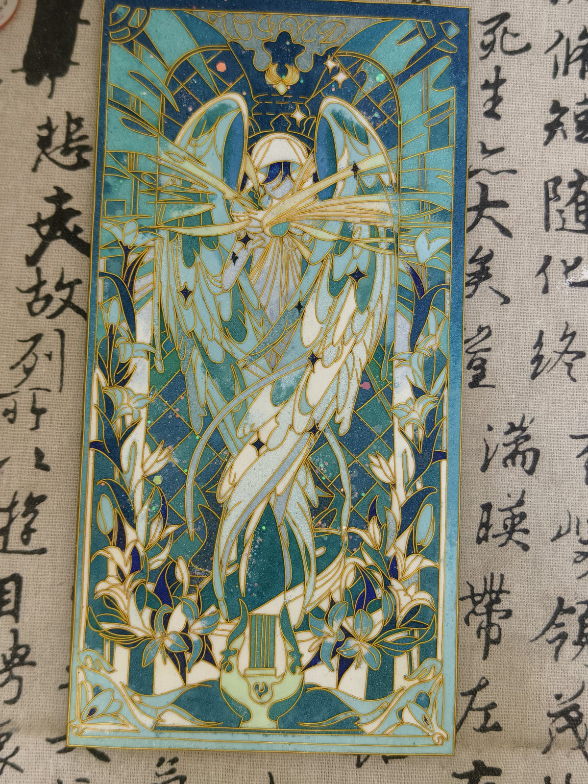 Cold Enamel Cloisonne Craft Painting Genshin Venti
