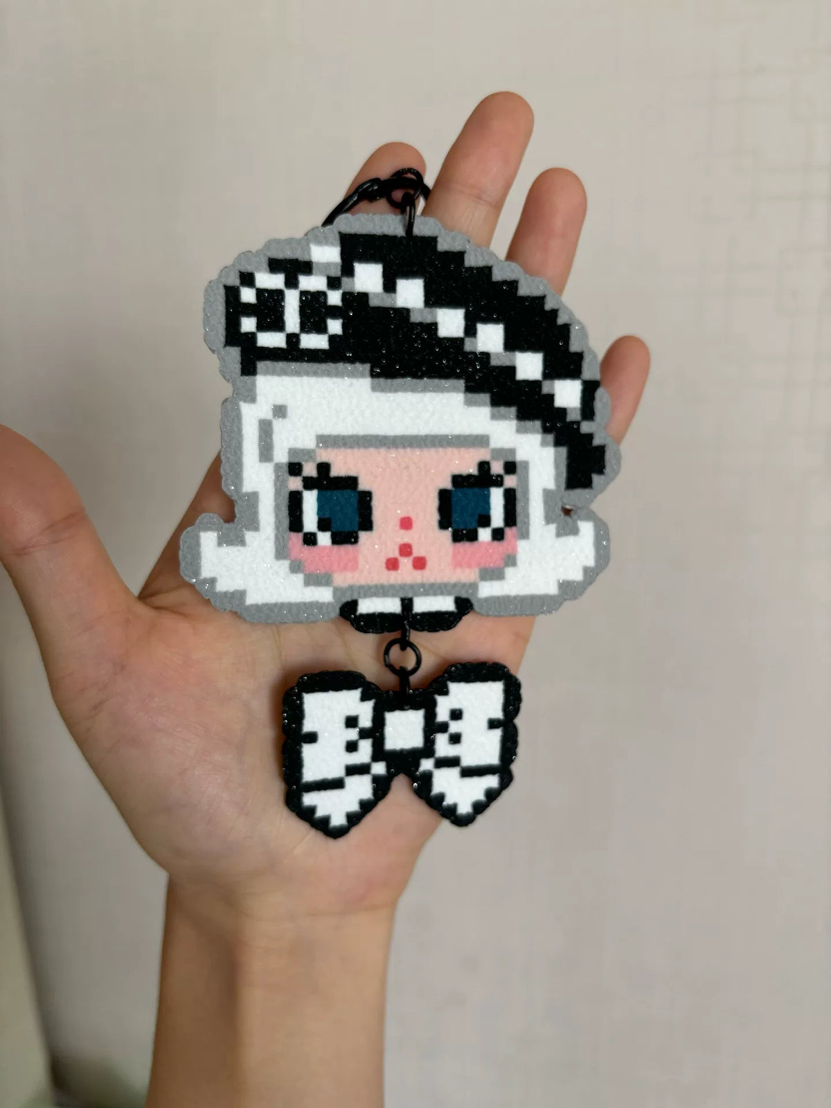 Charm Molly in perline con borsa