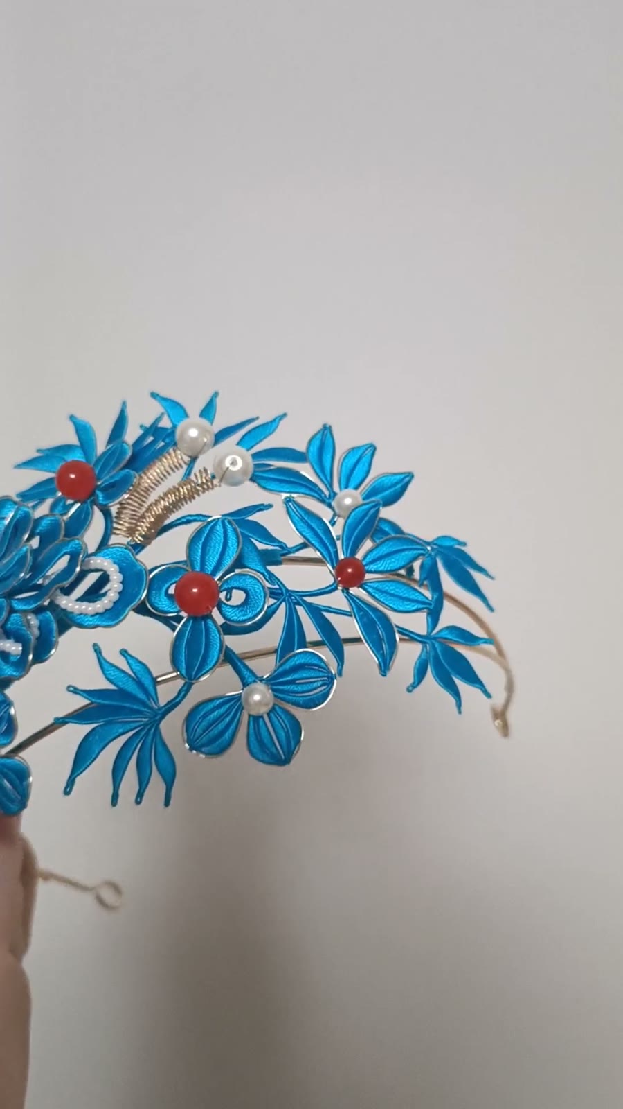 Handwoven Rayon Changle Wuyou Hair Crown