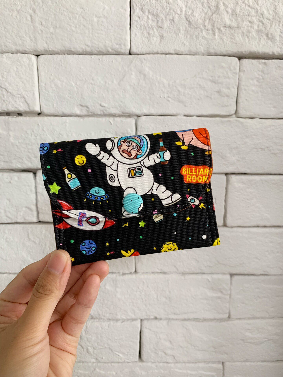 Canvas Card Holder Storage Pouch