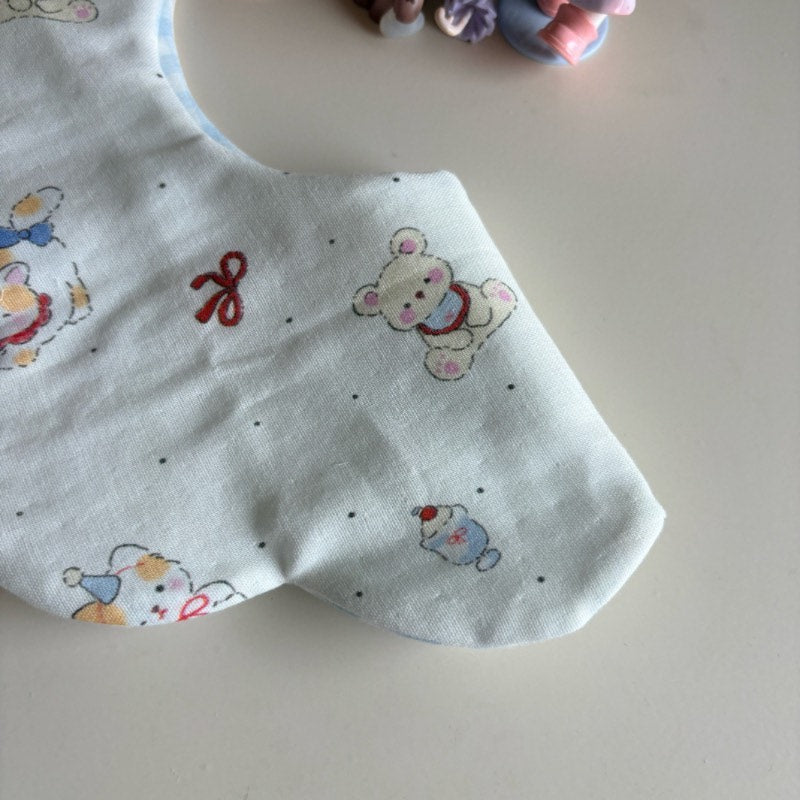 Babete de Bebé em Gaze de Algodão de Seis Camadas