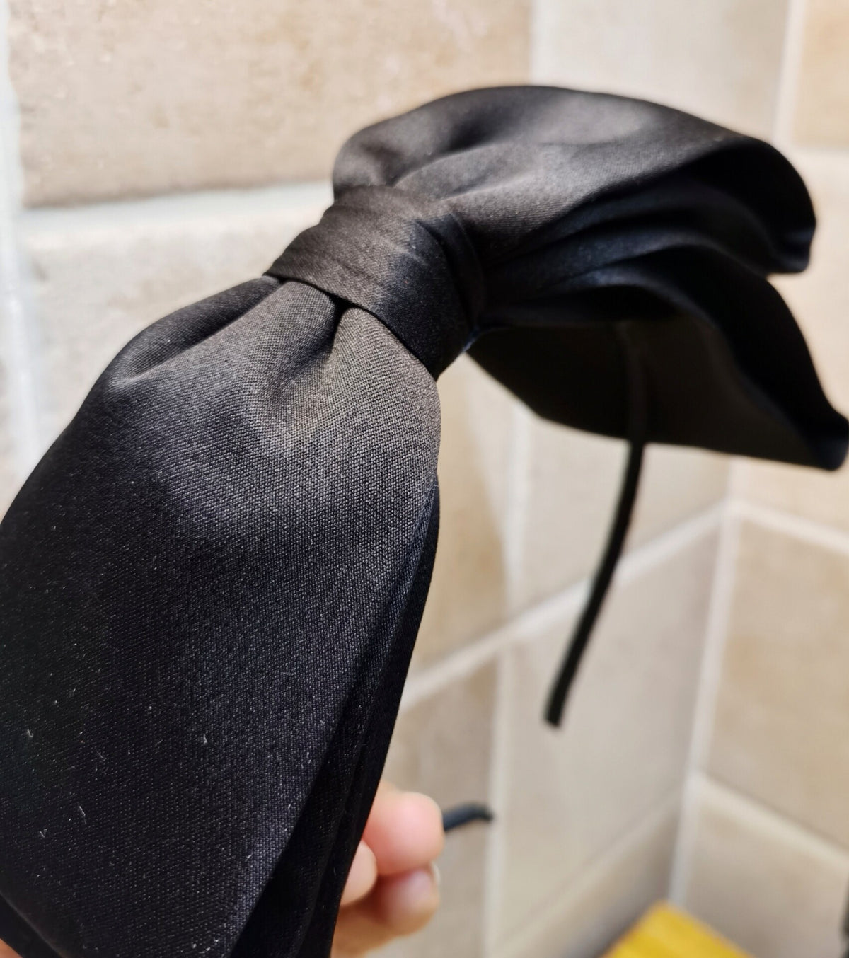 Pure Silk Lolita Bow Headband