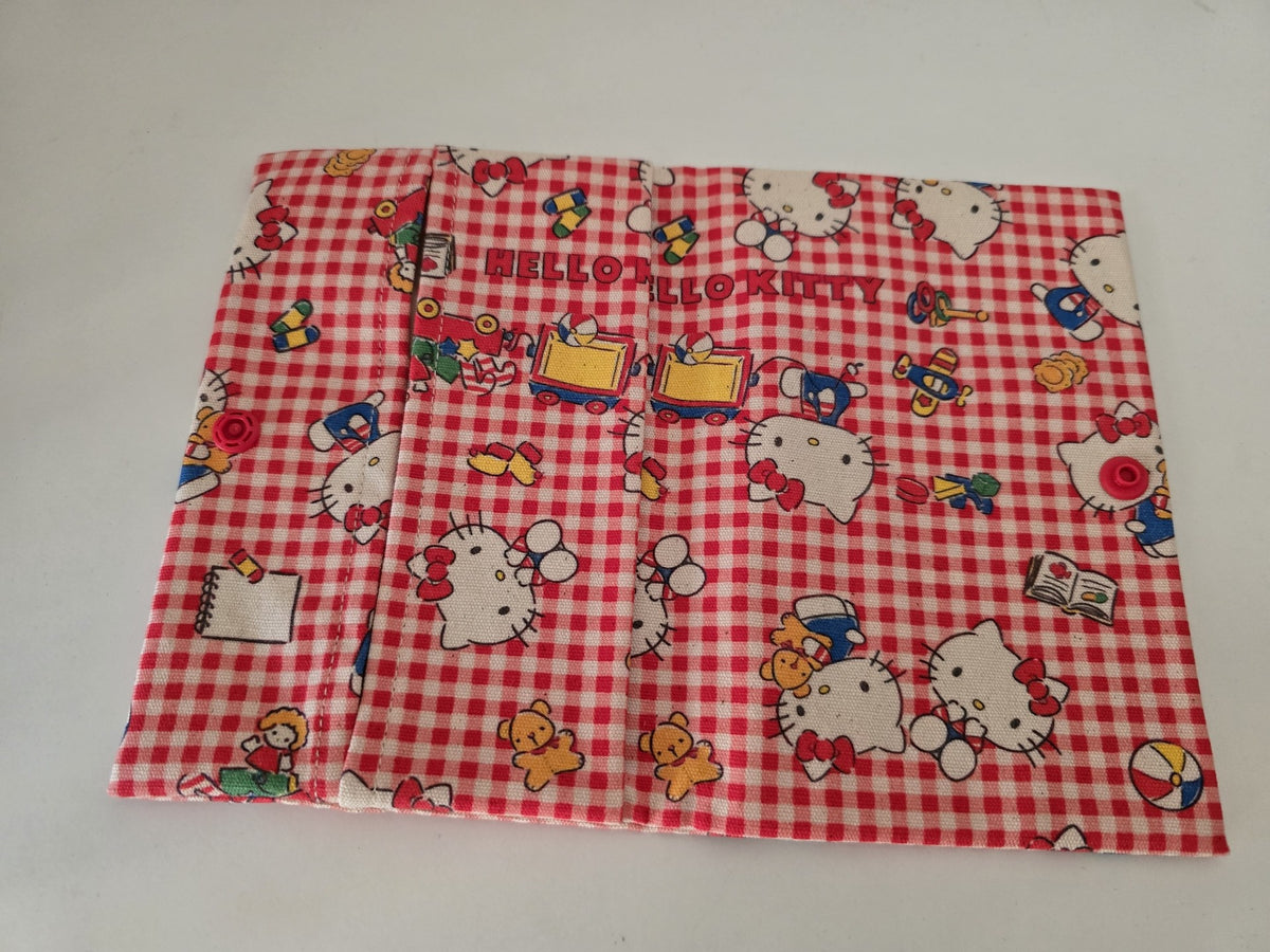 Hello Kitty Gingham Tissue Pouch