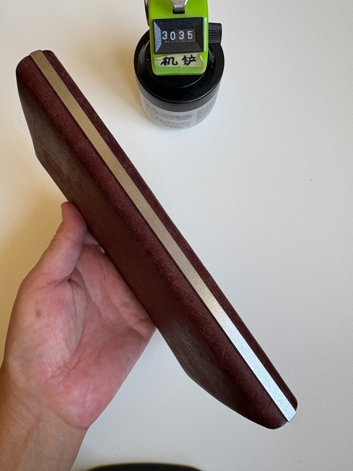 A6 Leather Binder with Six Rings