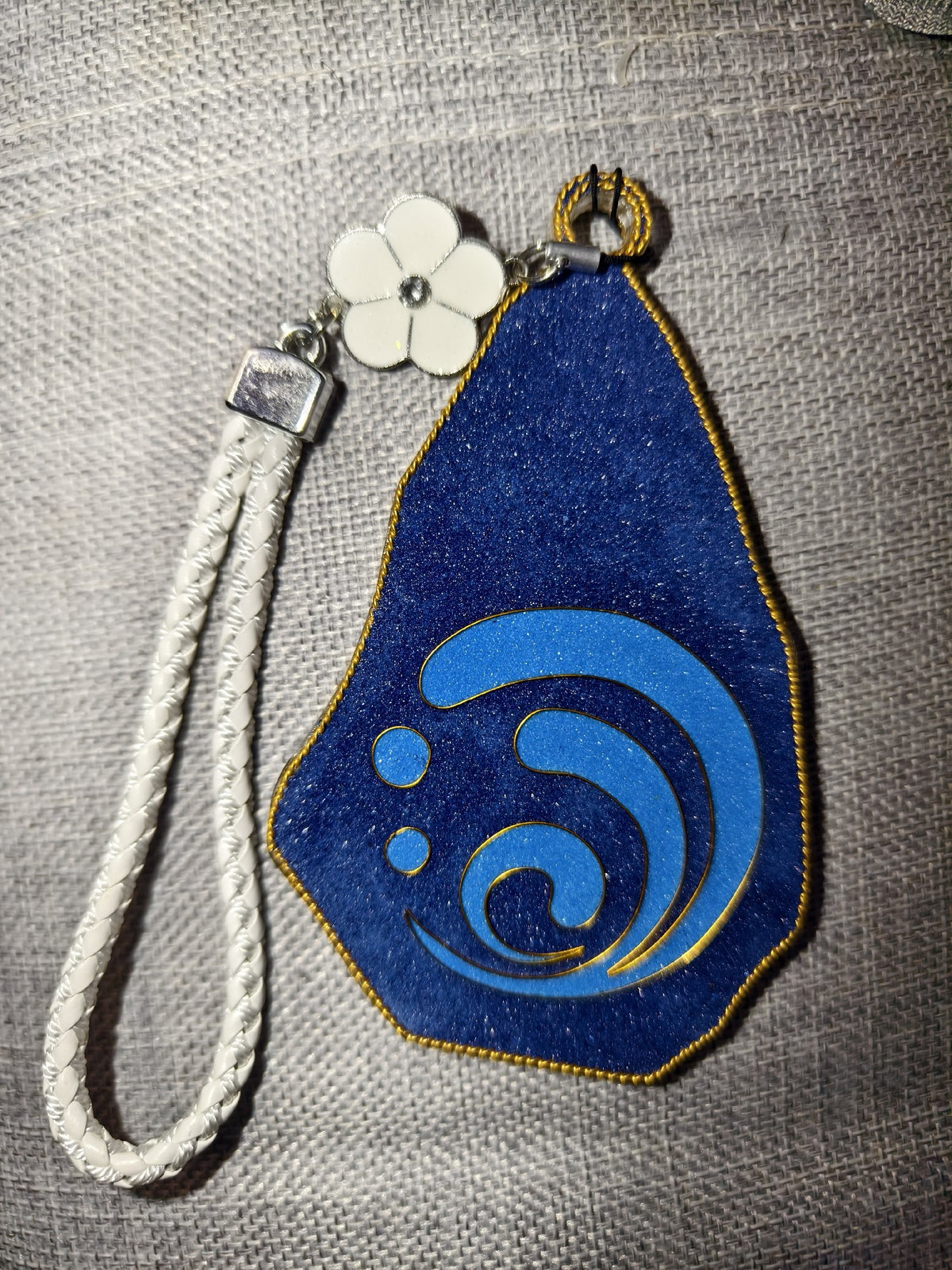 Cold Enamel Filigree Furina Double-Sided Pendant