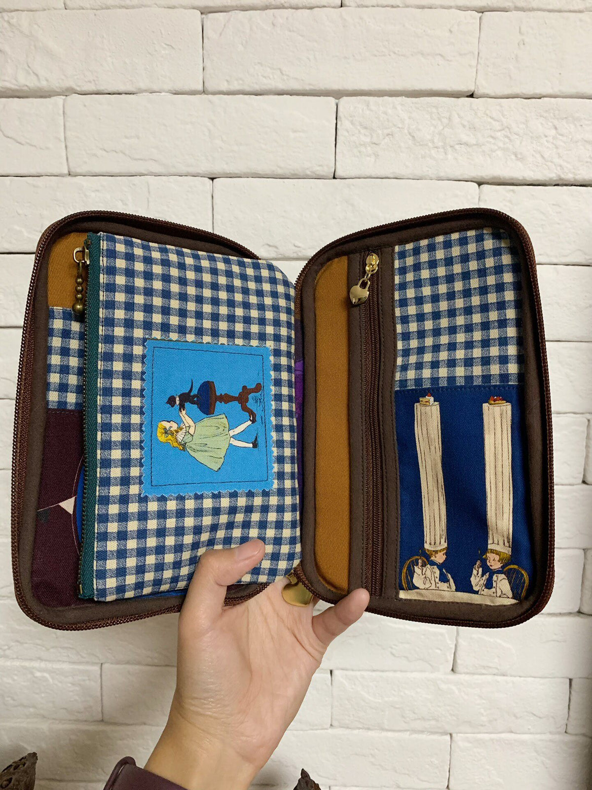 Rectangular Fabric Organizer Case with Oxford Cloth