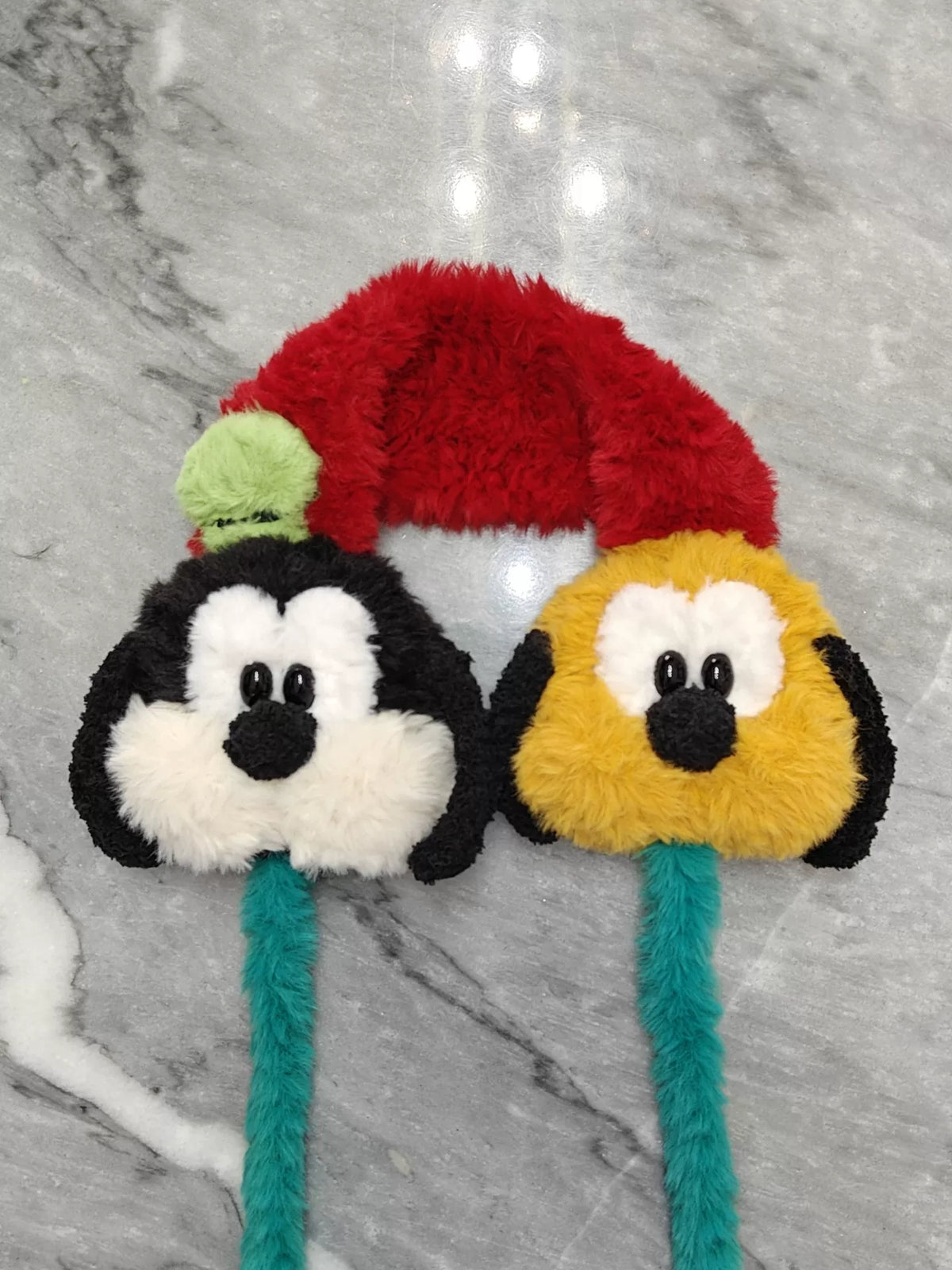 Pluto Goofy Christmas Earmuffs
