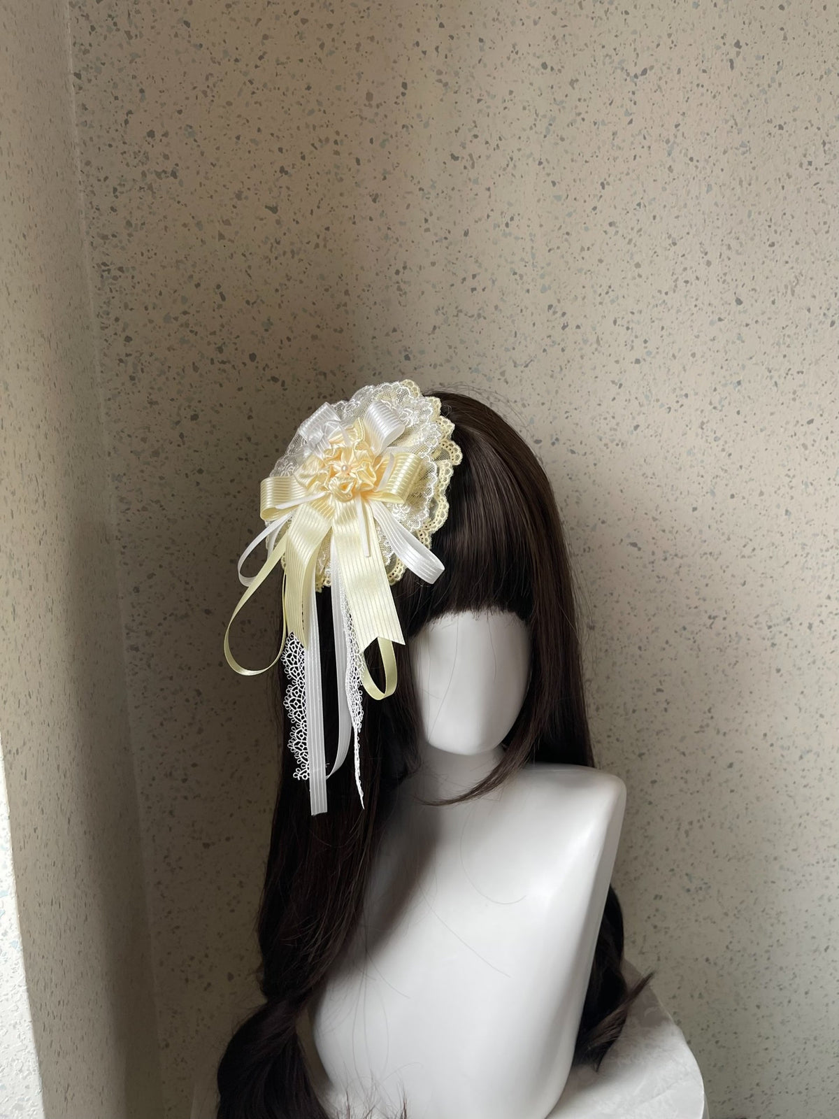 Lolita Side Clip Handmade Floral Design