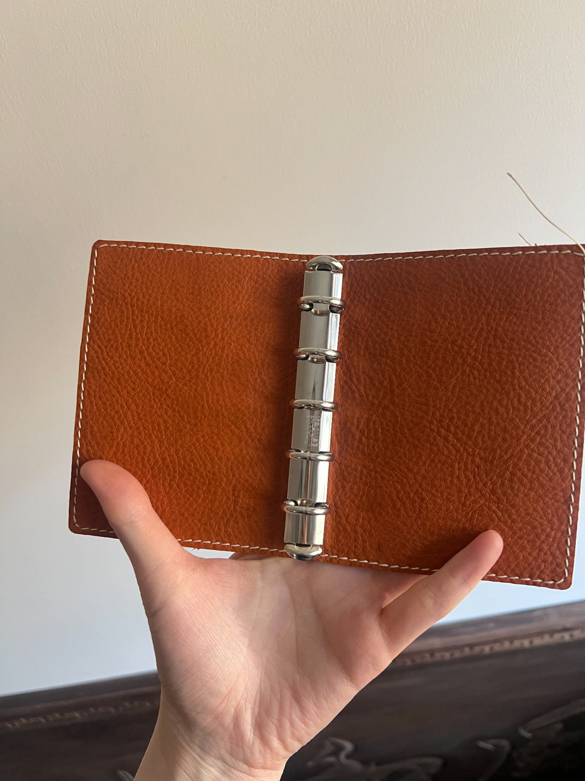 Crocodile Leather M5 Ring Binder Planner