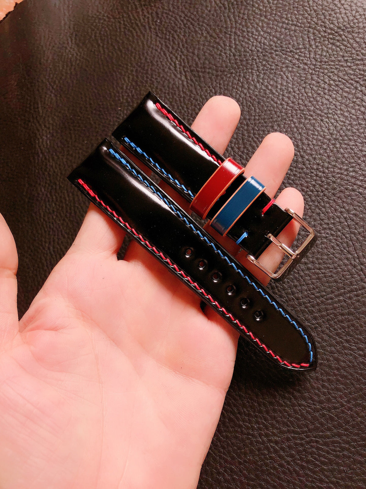 Custom Shell Cordovan Watch Strap