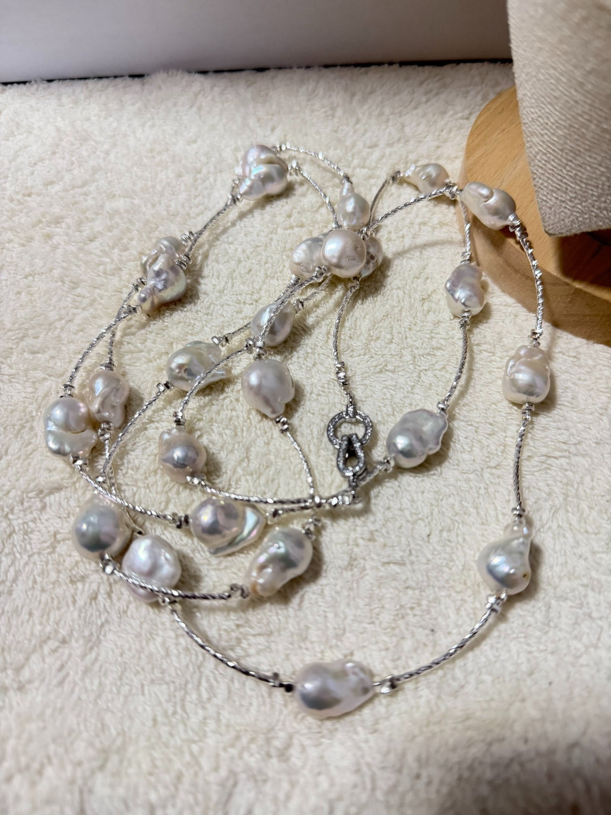 Baroque Pearl Long Necklace 130cm