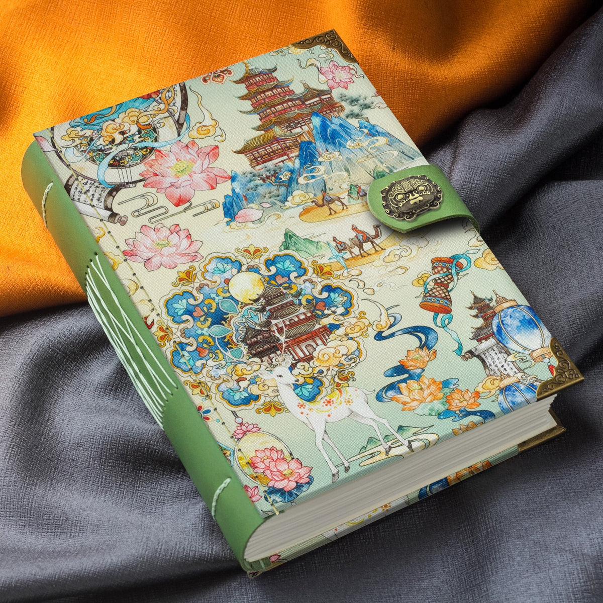 Handcrafted Leather Journal with 400 Pages