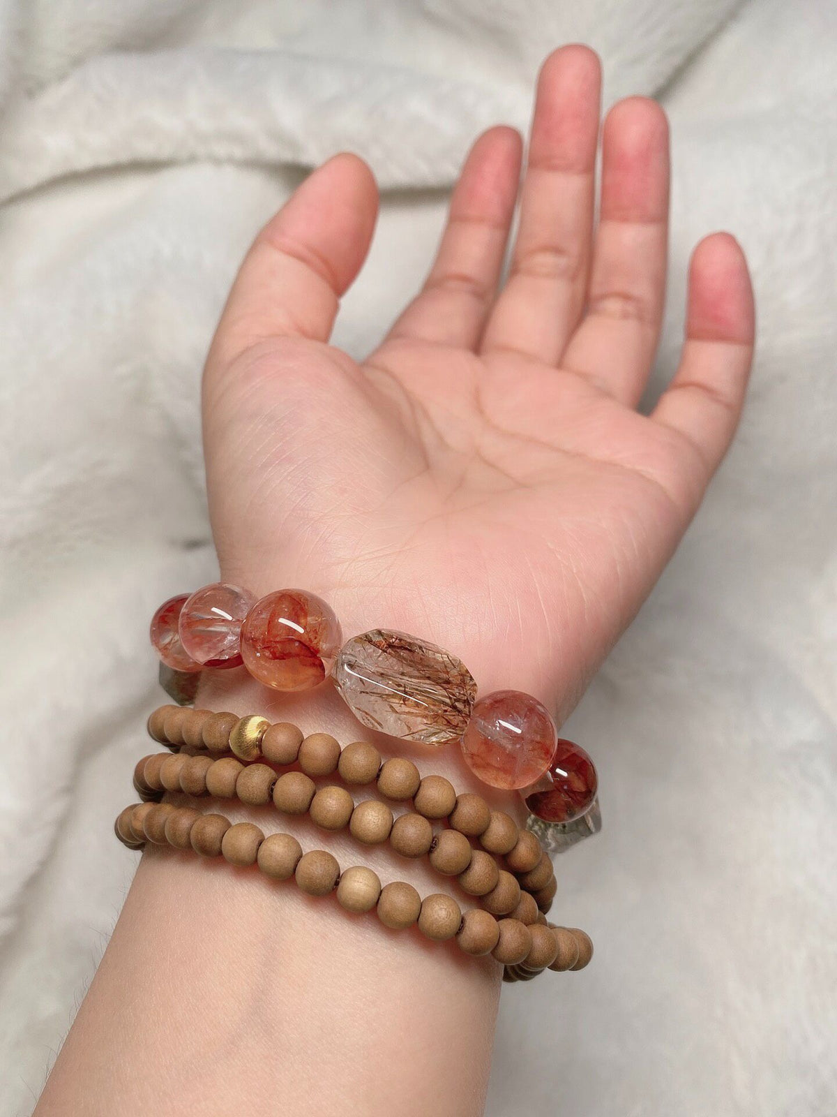 Black Gold Super Seven Stone Bracelet