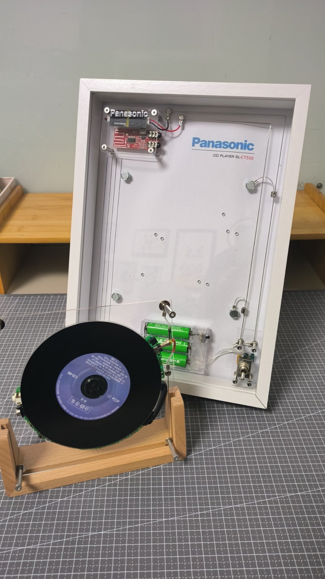 Panasonic CD Player SL-CT500 Exposed Circuit Board