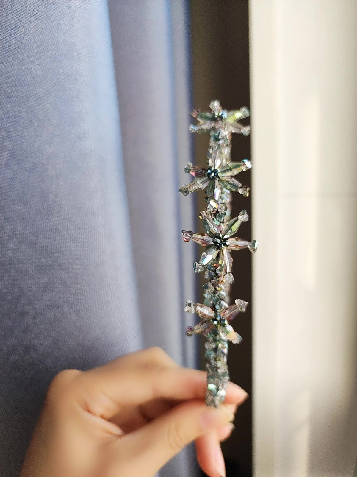 Crystal Floral Hollow Headband Hair Accessory
