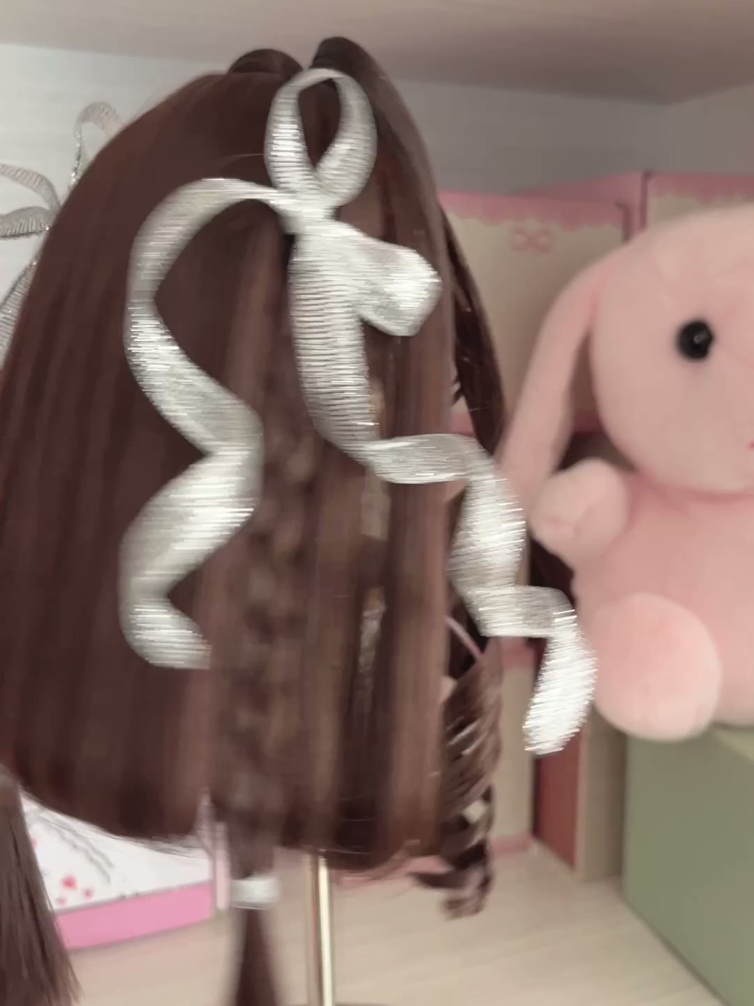 Espresso Brown Full Coverage Doll Wig