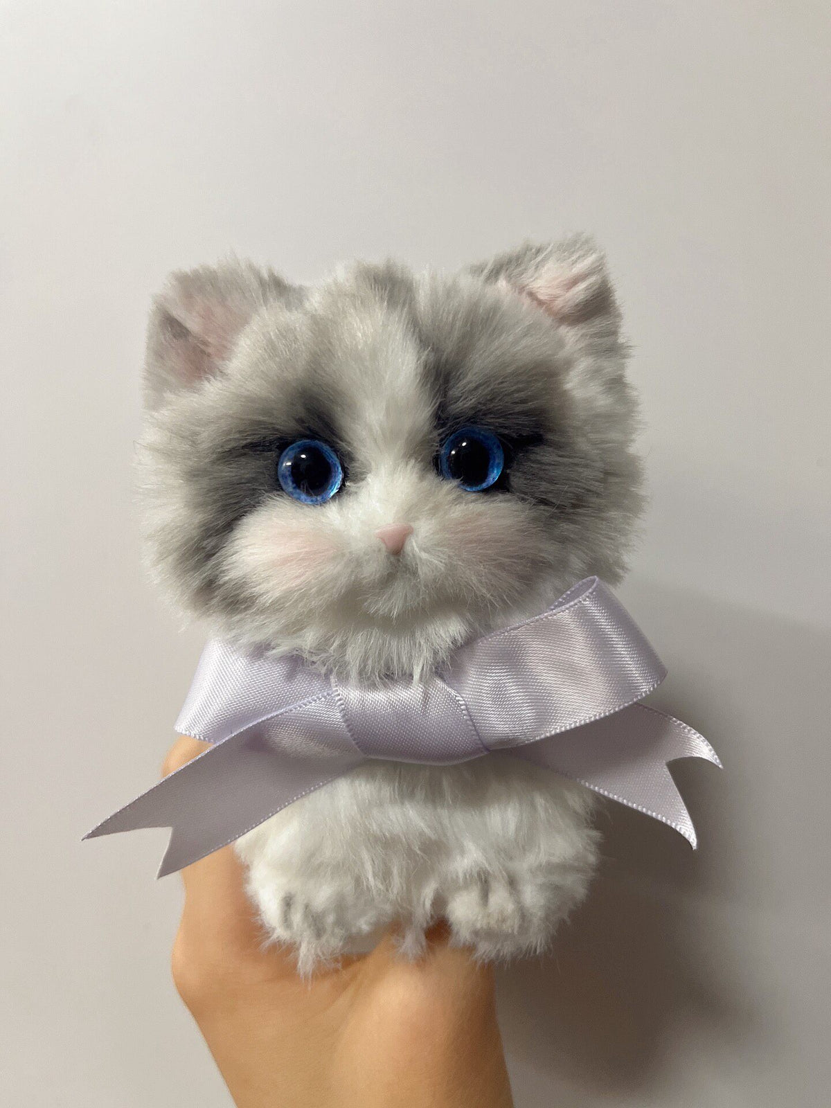 Handmade Realistic Plush Cat Doll