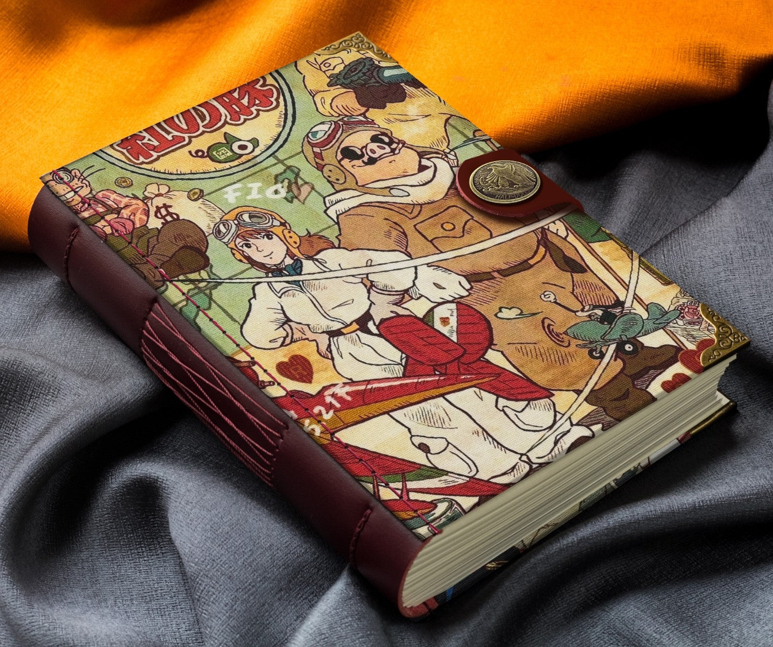 Notebook with Animated Film Character Cover Art