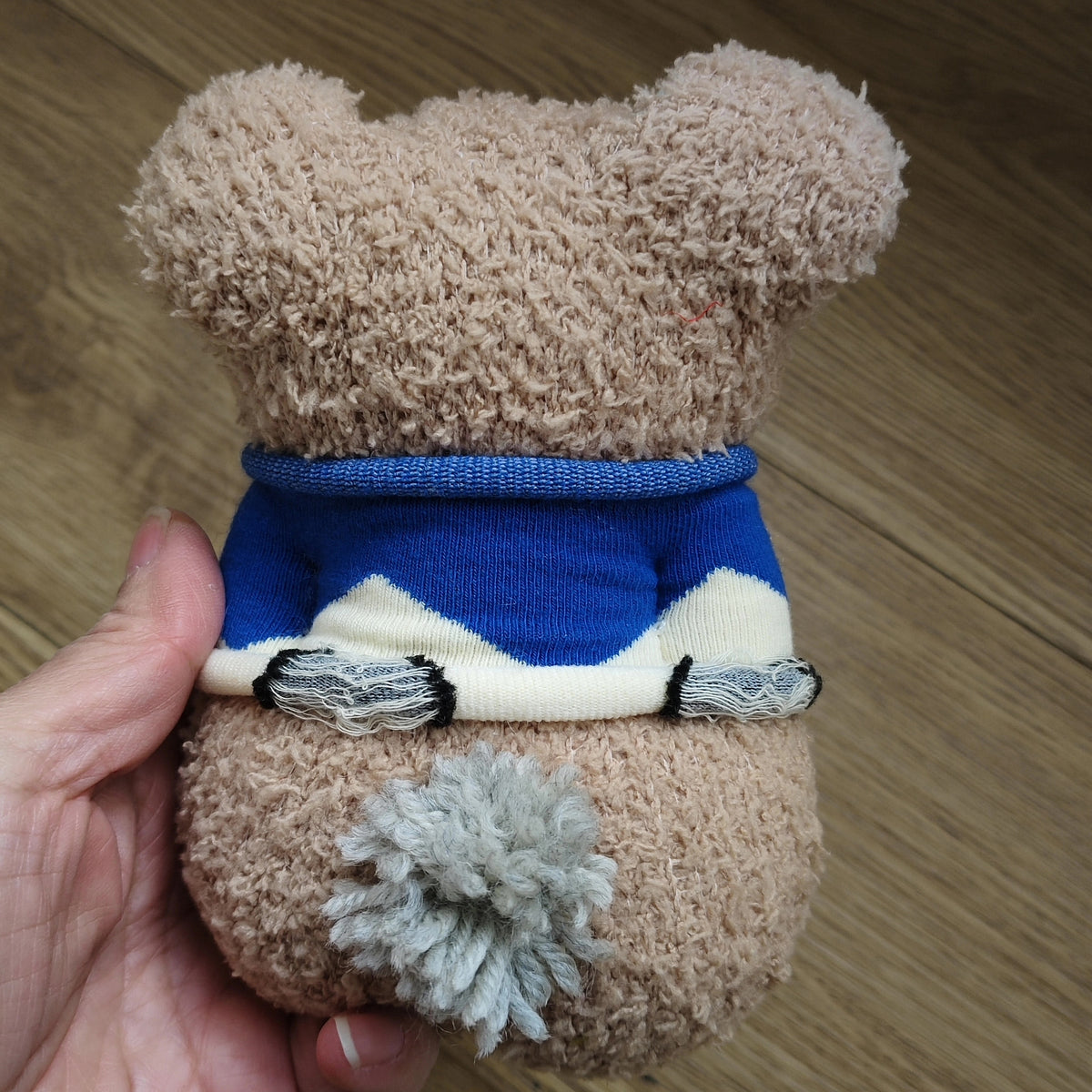 ハンドメイド ソックドル 犬またはクマ 15cm