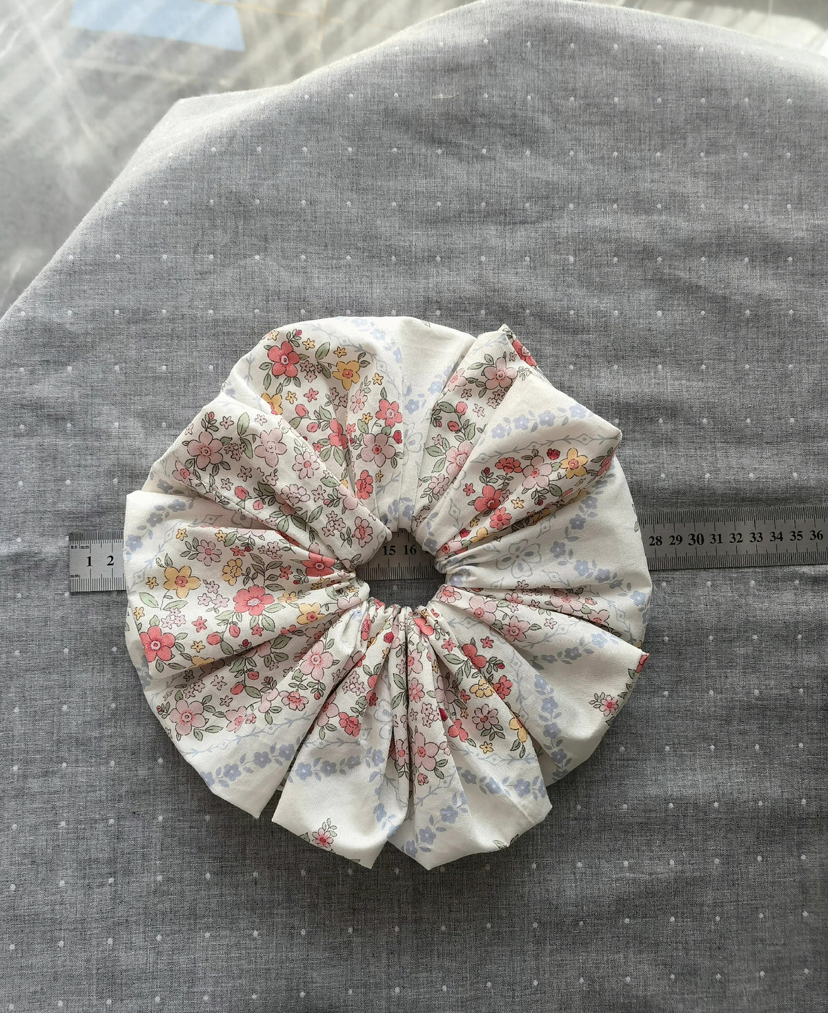 Scrunchie in Cotone Oversize