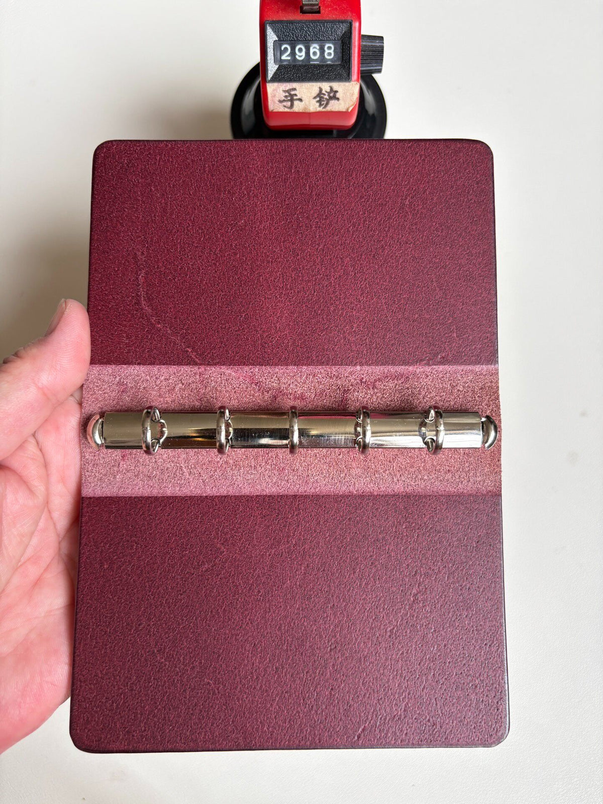 Handcrafted Buttero Leather M5 Binder Cover