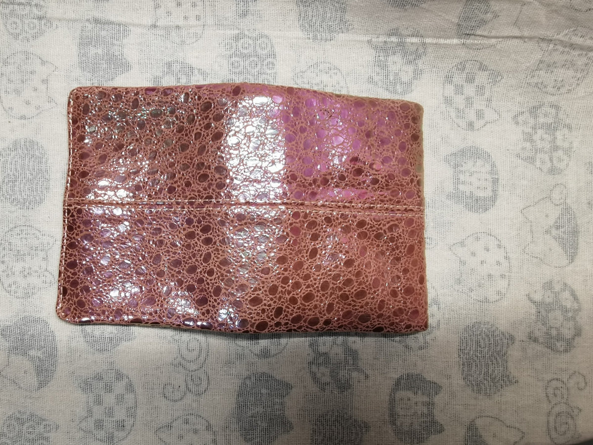 Metallic Pink Sheepskin M5 Planner Cover
