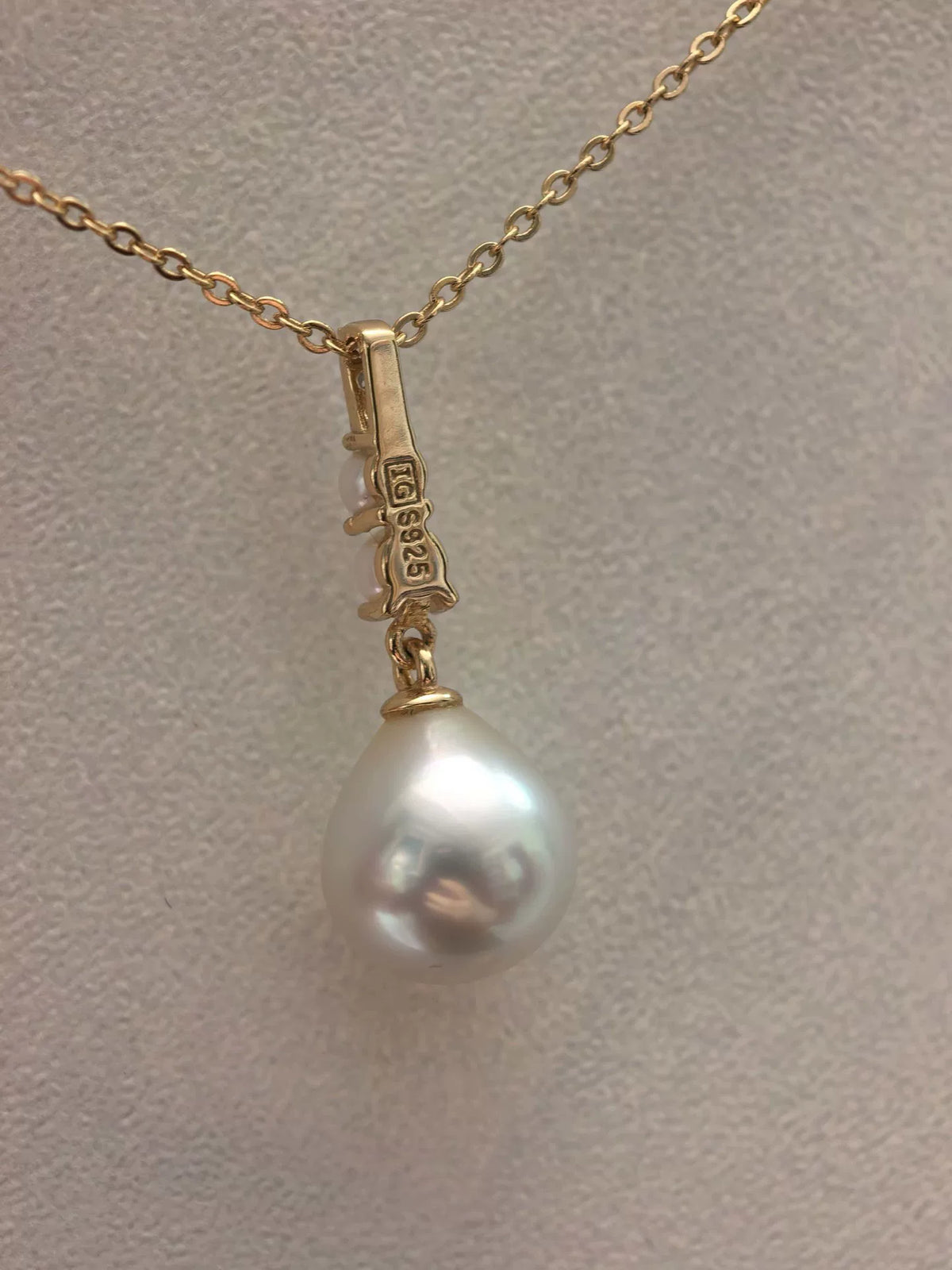Collier pendentif en perle de la mer Sud d'Australie