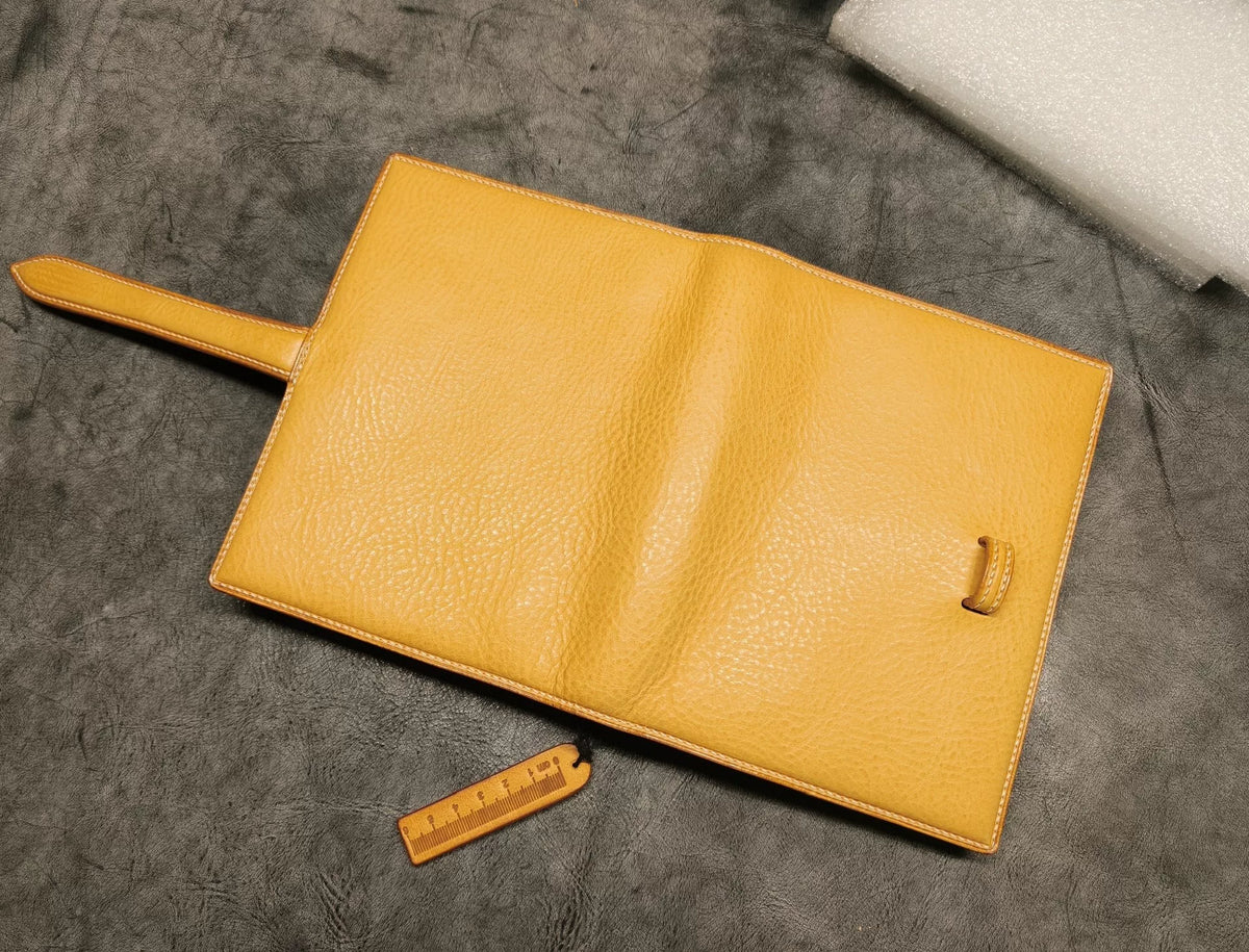 A6 Leather Binder with 30 Ring Mechanism
