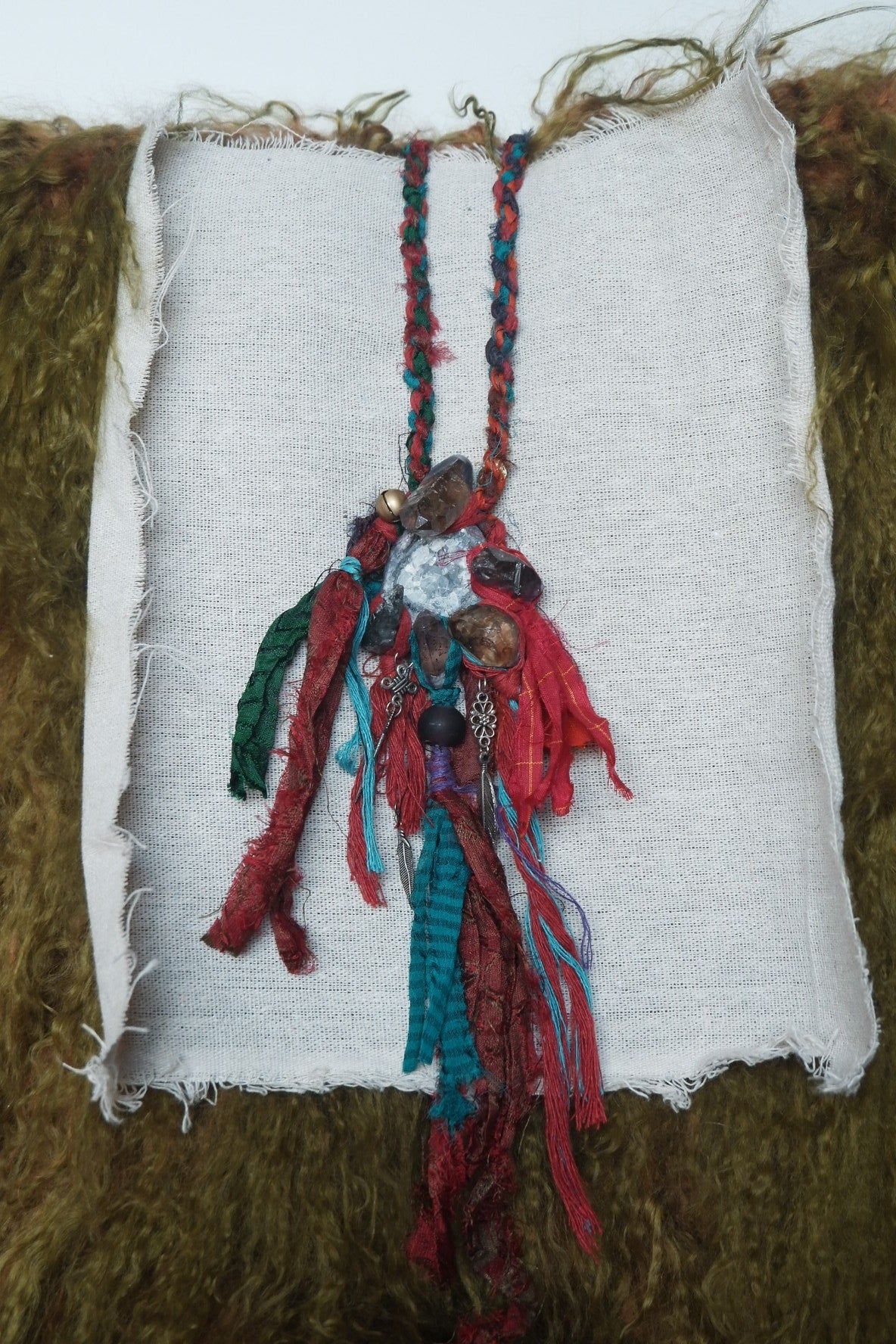 Power Claw Flame Handcrafted Amulet Necklace