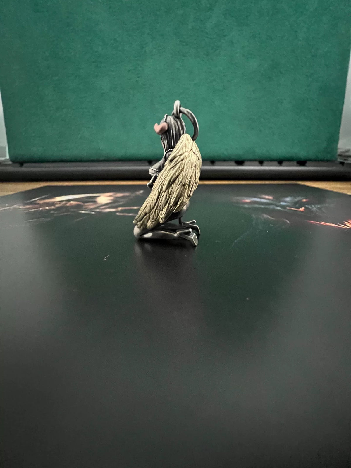 Gevleugelde Succubus Hanger 925 Zilver Koper