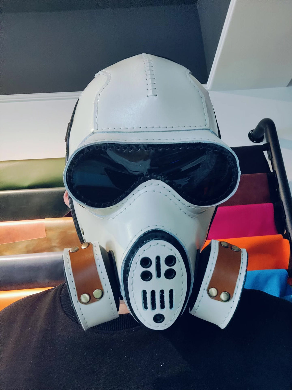 Handmade Leather Star Wars Stormtrooper Helmet