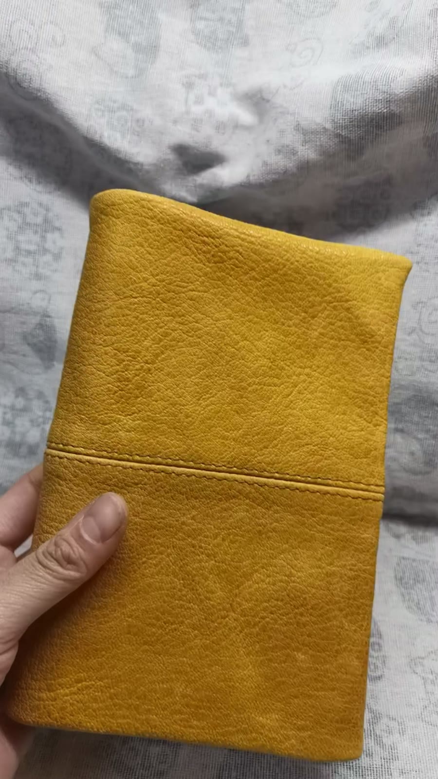 Vegetable Tanned Goat Leather A6 Binder