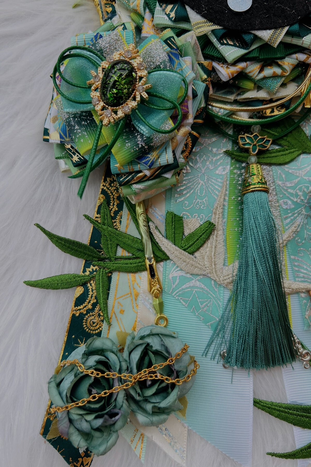 Genshin Xiao Detachable Long Tail Badge Holder