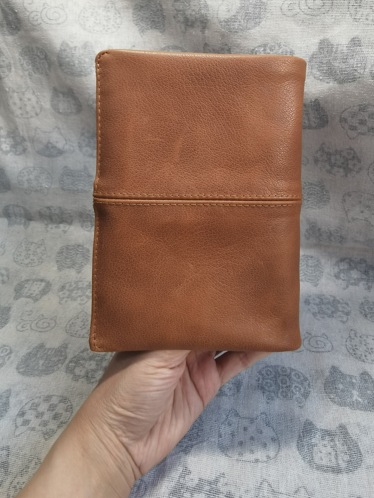 Brown Goat Leather A6 Planner Cover