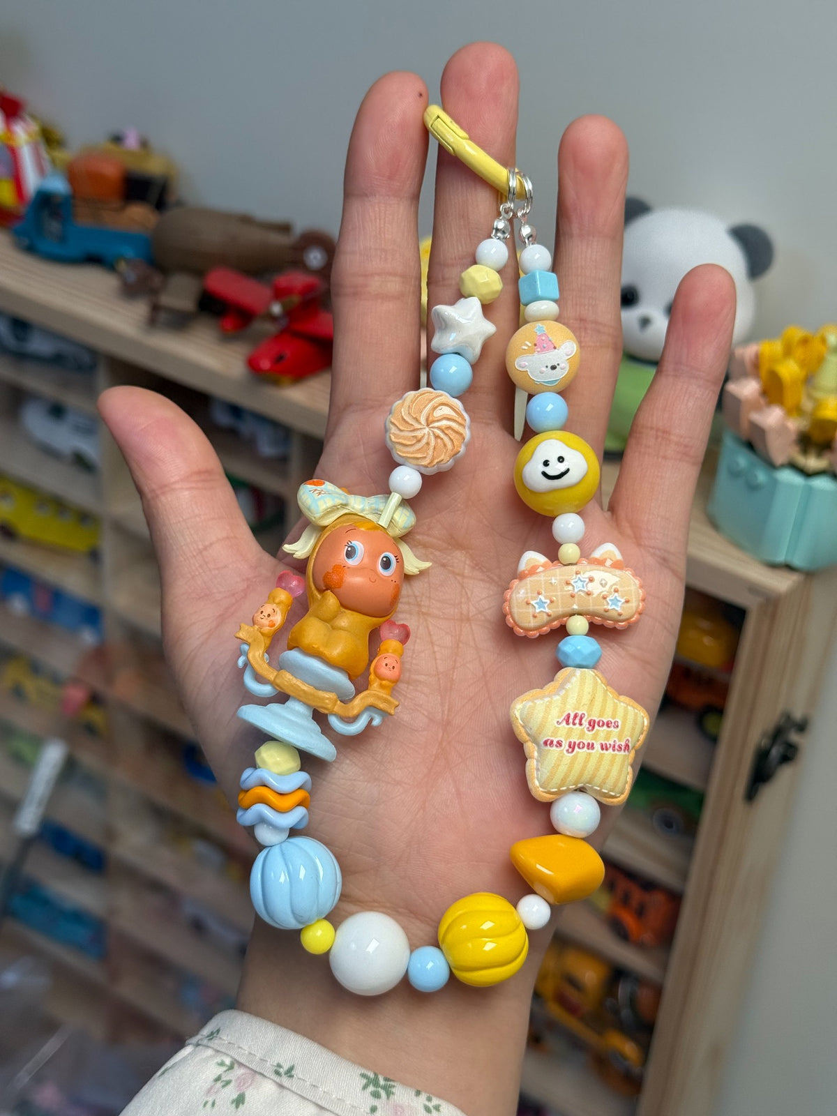 Kralen Ster Character Telefoonketting Sleutelhang