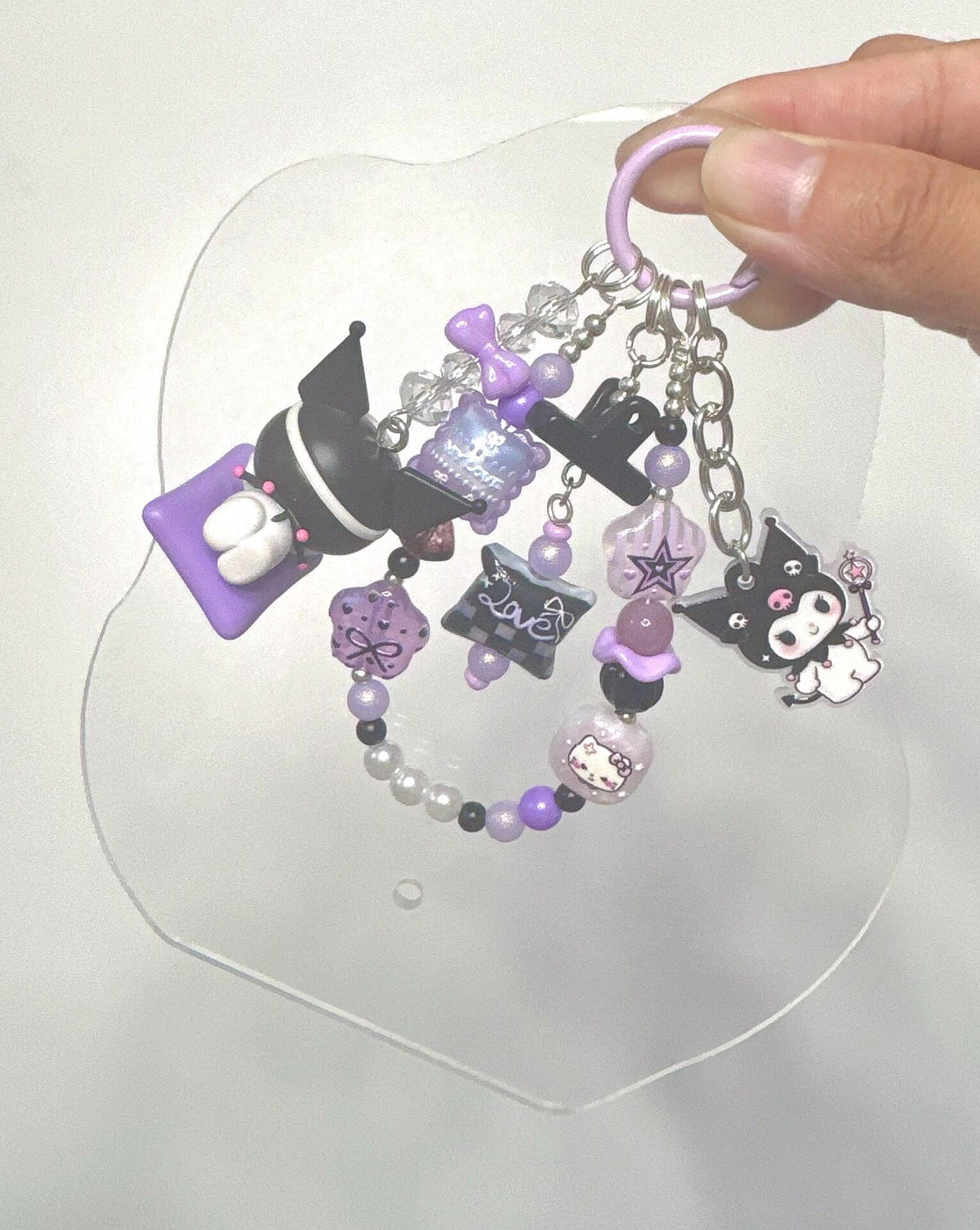 Kuromi Charm Phone Strap Bag Hanger