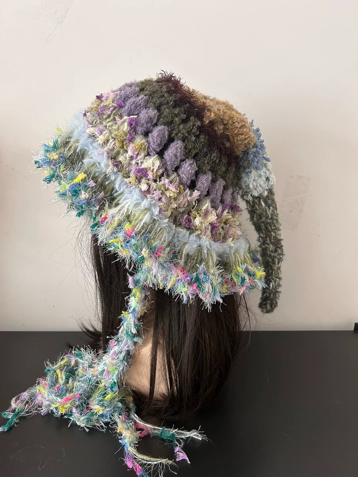 Handcrafted Gnome Inspired Crochet Hat