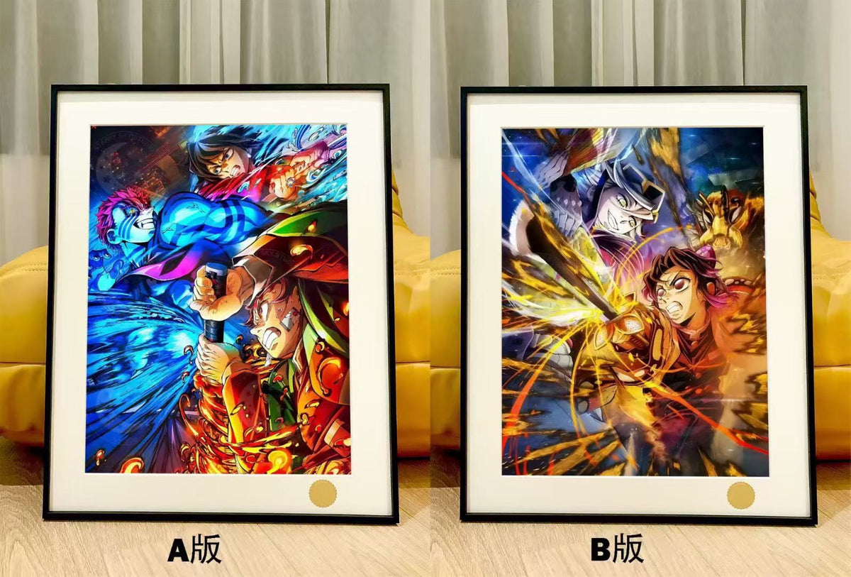 Demon Slayer Infinity Castle Framed Art Print A3