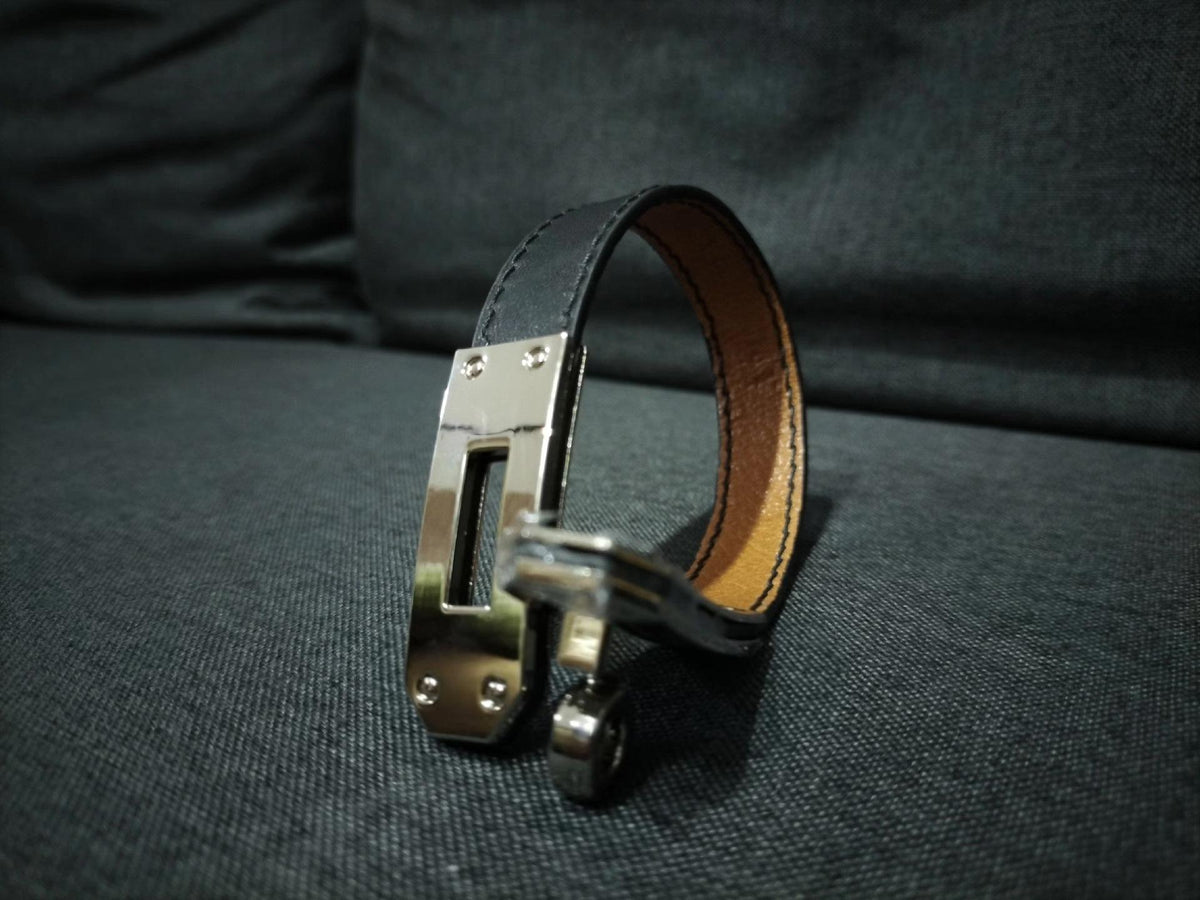 Handmade Leather Wristband Ankle Cuff