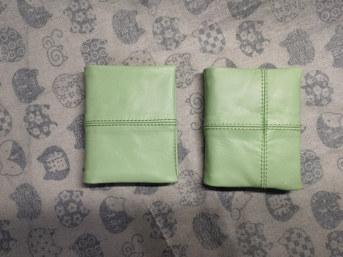 Mint Green Sheepskin M5 Ring Binder Cover
