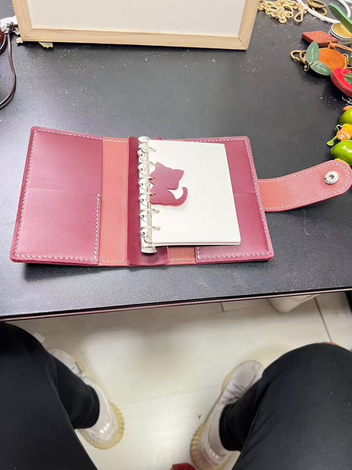 Genuine Cowhide A7 Loose Leaf Planner