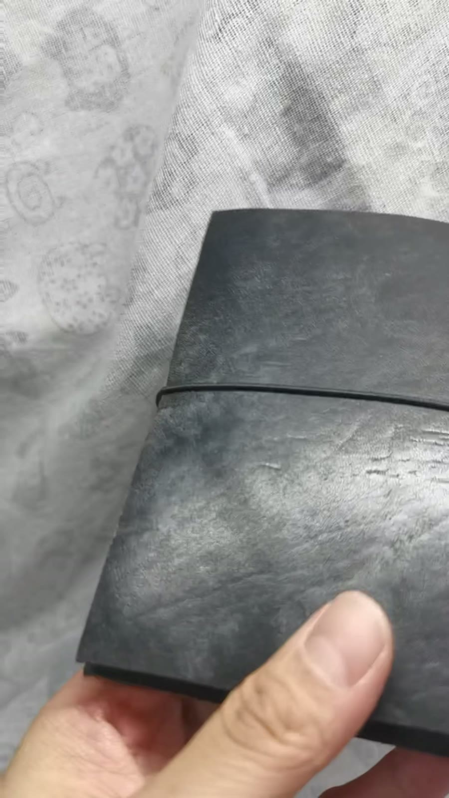 Genuine Leather Passport Notebook Cover