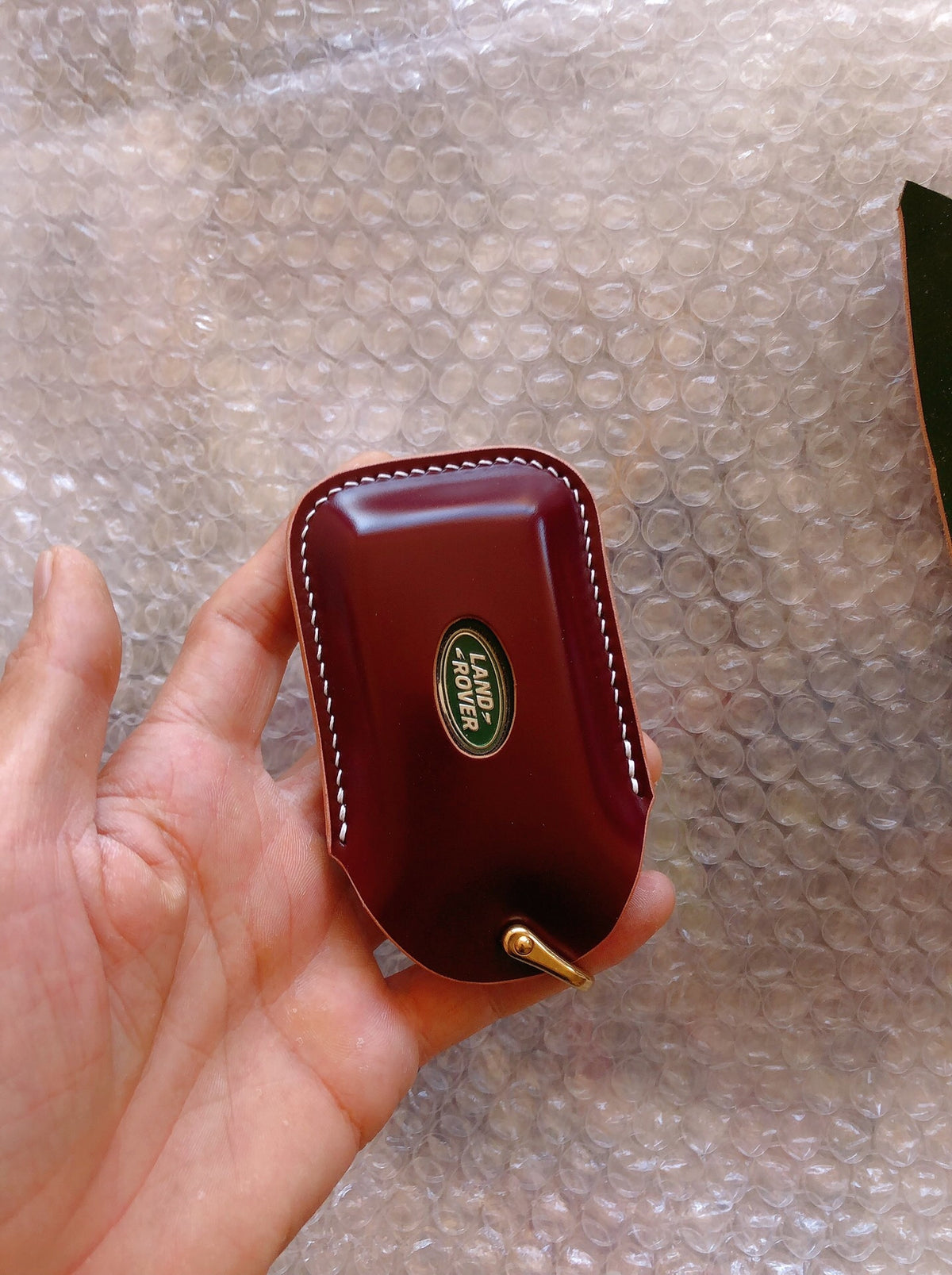 Land Rover Shell Cordovan Leather Key Case